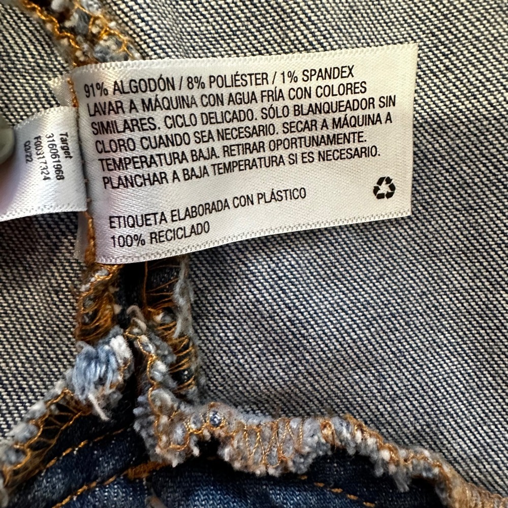 Knox Rose Blue Denim Zip-Front Jacket - Picture 8 of 12